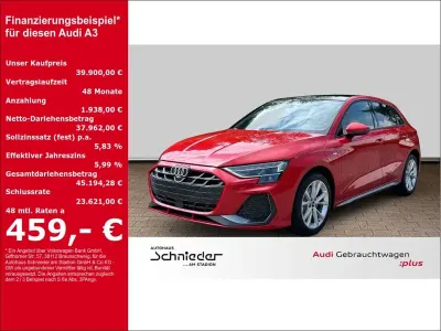 Gebraucht Audi A3 S-Line 150 PS (110 kW) 2025 Rot Limousine