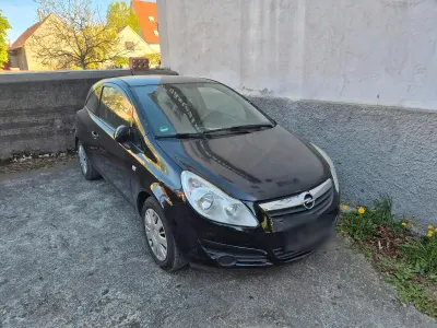 Gebraucht Opel Corsa 60 PS (44 kW) 2009 Schwarz Kleinwagen