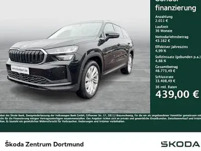 Ny Skoda Kodiaq Selection 193 HK (141 kW) 2026 Svart SUV