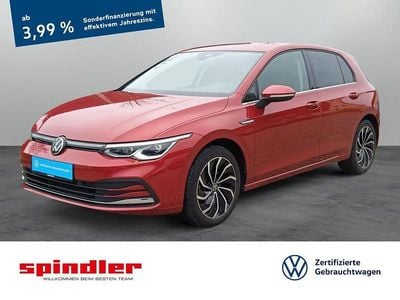 Usata VW Golf VII Style 150 CV (110 kW) 2021 Rosso Utilitaria
