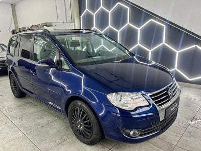 Gebraucht VW Touran Trendline 105 PS (77 kW) 2009 Blau Van / Kleinbus