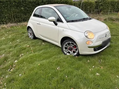 Second-hand Fiat 500C 100 CP (73 kW) 2011 Alb Cabrio