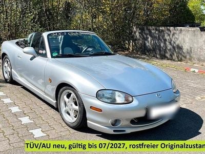 Second-hand Mazda MX5 110 CP (80 kW) 1998 Argintiu Cabrio