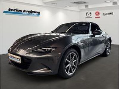 Neu Mazda MX5 Exclusive-Line 132 PS (97 kW) 2026 Grau (machine grey metallic) Cabrio