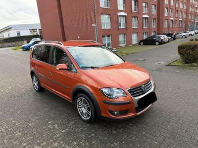 Gebraucht VW Touran Cross 140 PS (102 kW) 2008 Orange Van / Kleinbus