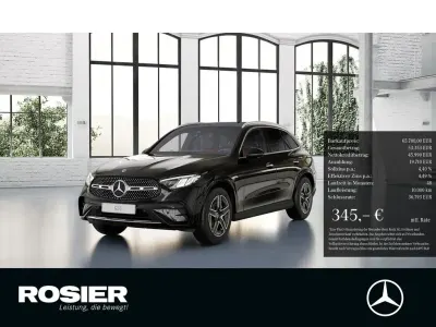 Brugt Mercedes GLC220 AMG line 197 HK (144 kW) 2026 Sort Sedan