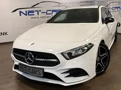 Brugt Mercedes A180 AMG line 136 HK (100 kW) 2020 Hvid Sedan