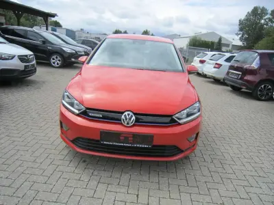 Gebraucht VW Golf Sportsvan Comfortline 110 PS (80 kW) 2015 Habanero orange metallic Van / Kleinbus