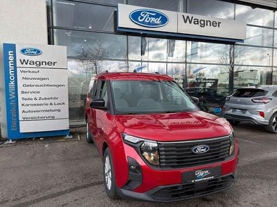 Neu Ford Tourneo Courier Titanium 125 PS (91 kW) 2026 Rot Van / Kleinbus