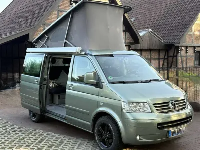 Gebraucht VW T5 Comfortline 174 PS (127 kW) 2006 Grün Van
