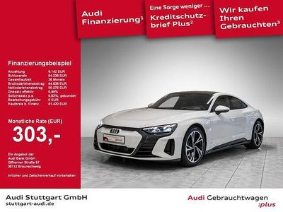 Gebraucht Audi e-tron GT quattro Advanced 350 kW (476 PS) 2022 Ibisweiß Limousine