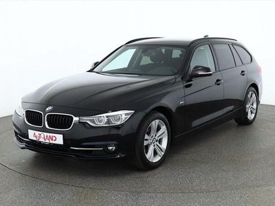 Gebraucht BMW 318 Sport Line 136 PS (100 kW) 2018 Schwarz Kombi