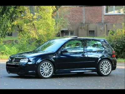 Brugt VW Golf IV R 241 HK (177 kW) 2002 Blå