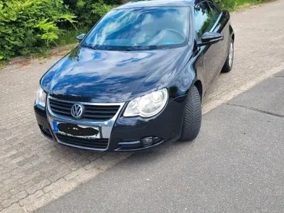 Gebraucht VW Eos 122 PS (89 kW) 2009 Schwarz Cabrio