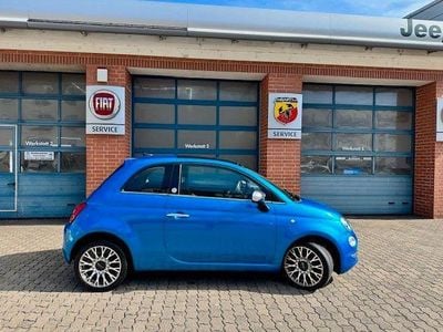 Gebraucht Fiat 500 Lounge 69 PS (50 kW) 2018 Blau Kleinwagen