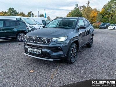 Gebraucht Jeep Compass Limited 131 PS (96 kW) 2022 Zweifarblackierung graphite g SUV