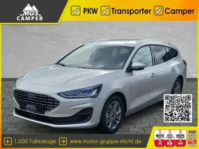 Neu Ford Focus Titanium 155 PS (114 kW) 2025 Moondust silver metallic Limousine