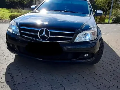 Brugt Mercedes C200 136 HK (100 kW) 2008 Sort Sedan