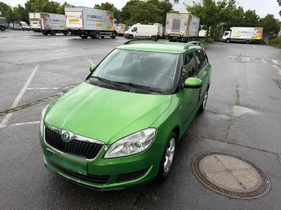 Gebraucht Skoda Fabia 85 PS (62 kW) 2011 Grün Kombi