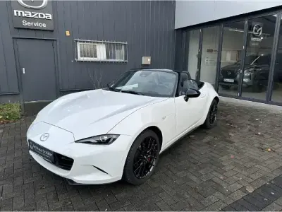 Usata Mazda MX5 Homura-Line 184 CV (135 kW) 2024 Bianco Cabrio
