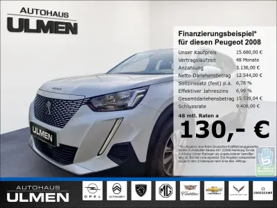 Gebraucht Peugeot e-2008 Active 100 kW (136 PS) 2021 Weiss SUV