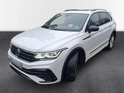 Gebraucht VW Tiguan R-line 150 PS (110 kW) 2022 Oryxweiß perlmutteffekt SUV