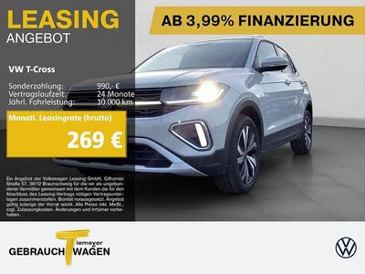 Grau Gebraucht 2024 VW T-Cross IQ Drive SUV | 24.980 € (Fairer Preis)