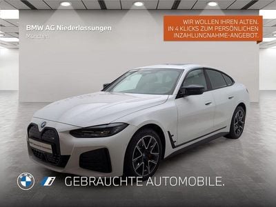 Weiß Gebraucht 2022 BMW i4 M Sport Limousine | 46.885 € (Etwas zu teuer)