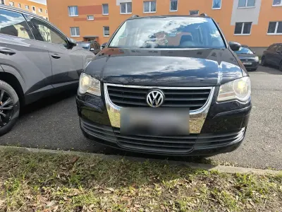Gebraucht VW Touran 140 PS (102 kW) 2007 Schwarz Van / Kleinbus