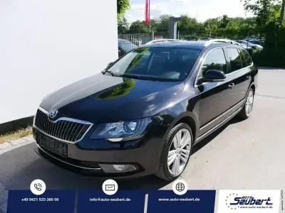 Gebraucht Skoda Superb Elegance 170 PS (125 kW) 2015 Blackmagic perleffekt Kombi