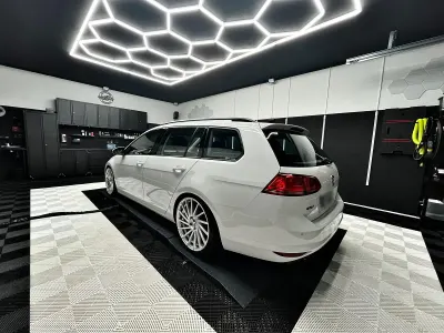 Brugt VW Golf VII 105 HK (77 kW) 2014 Hvid Stationcar
