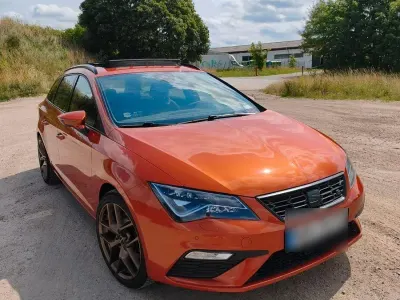Gebraucht Seat Leon ST FR 256 PS (188 kW) 2018 Orange Kombi