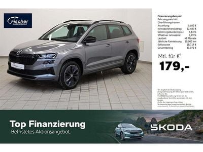 Gebraucht Skoda Karoq SportLine 150 PS (110 kW) 2023 Graphite grau metallic SUV