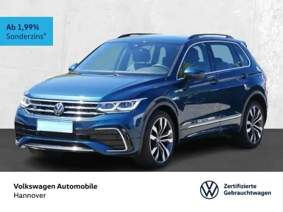 Gebraucht VW Tiguan R-line 150 PS (110 kW) 2024 Nightshade blue (metallic) SUV