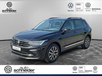 Gebraucht VW Tiguan Life 150 PS (110 kW) 2022 Deep black perleffekt [sch] SUV