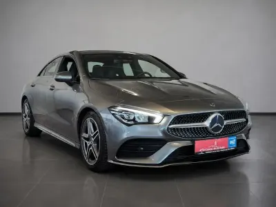 Gebraucht Mercedes CLA200 AMG line 163 PS (119 kW) 2020 Mountaingrau  met. Coupé