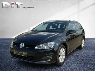 Gebraucht VW Golf VII LOUNGE 110 PS (80 kW) 2016 Schwarz Kombi