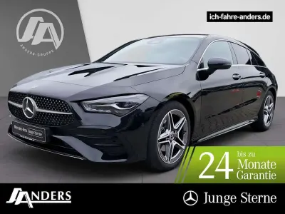 Brugt Mercedes CLA180 Shooting Brake AMG 136 HK (100 kW) 2025 Sort Stationcar