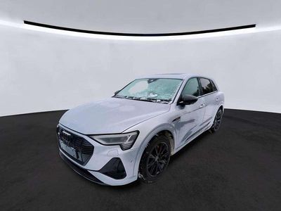 Usata Audi e-tron S-Line 300 kW (408 CV) 2022 Argento SUV