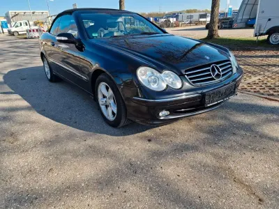 Brugt Mercedes CLK320 Avantgarde 218 HK (160 kW) 2004 Sort Cabriolet