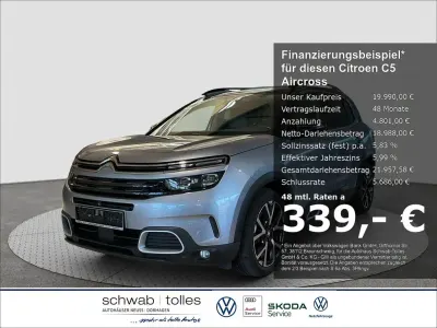 Gebraucht Citroën C5 Aircross Shine 181 PS (133 kW) 2021 Grau SUV