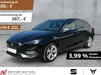 Brugt Seat Leon ST FR 150 HK (110 kW) 2025 Sort Stationcar