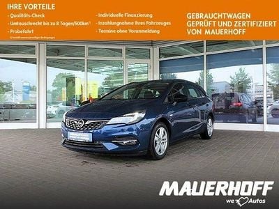 Gebraucht Opel Astra Edition 110 PS (80 kW) 2021 Blau Kombi