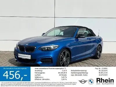 Gebraucht BMW M240 M Sport 340 PS (250 kW) 2021 Estorilblau 2 metallic Cabrio