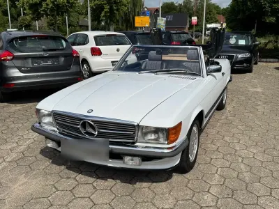 Gebraucht Mercedes SL300 180 PS (132 kW) 1986 Weiß Cabrio