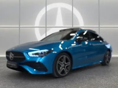 Brugt Mercedes CLA250 AMG Line Premium Plus 224 HK (164 kW) 2024 Blå Sedan
