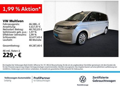 Silber Gebraucht 2024 VW Multivan Life Van | 46.380 € (Superpreis)