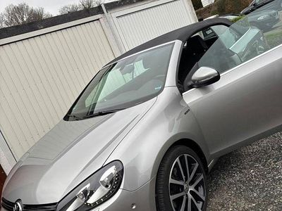 Silber Gebraucht 2015 VW Golf Cabriolet LOUNGE Cabrio | 11.800 € (Fairer Preis)