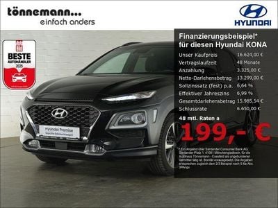 Usata Hyundai Kona Style 120 CV (88 kW) 2020 Nero SUV