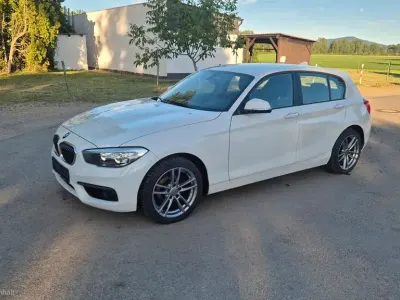 Gebraucht BMW 116 Advantage 109 PS (80 kW) 2015 Weiß Kleinwagen